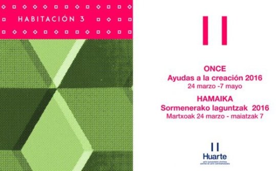 Habitación 3. Presentaciones de artistas en Centro Huarte 2017